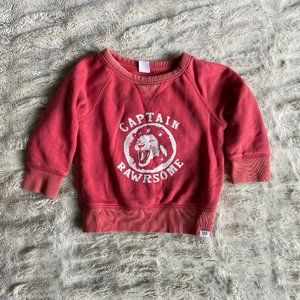 GAP Baby Red Vintage Wash Roar Sweatshirt